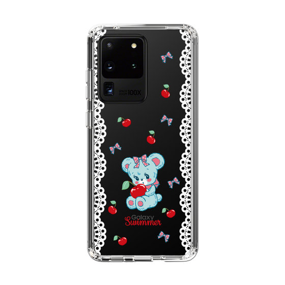 スリムプロテクションケース［ SWIMMER - チェリー - ハグリー ］