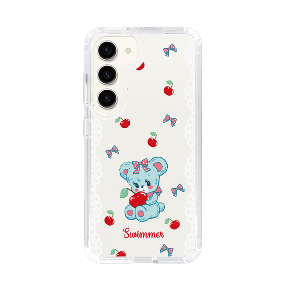 スリムプロテクションケース［ SWIMMER - チェリー - ハグリー ］