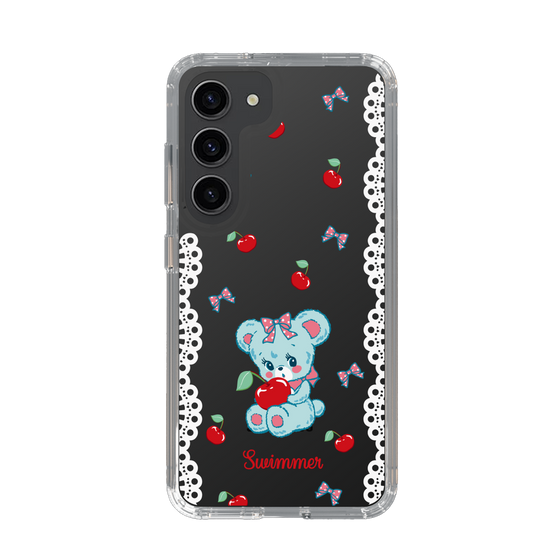 スリムプロテクションケース［ SWIMMER - チェリー - ハグリー ］