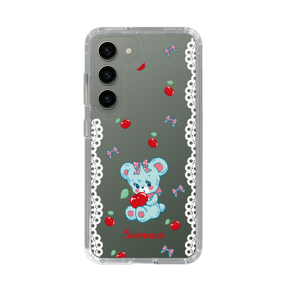 スリムプロテクションケース［ SWIMMER - チェリー - ハグリー ］