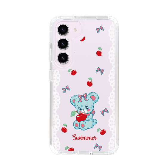 スリムプロテクションケース［ SWIMMER - チェリー - ハグリー ］