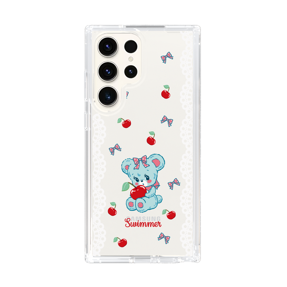 スリムプロテクションケース［ SWIMMER - チェリー - ハグリー ］