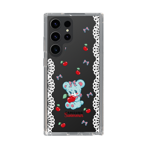 スリムプロテクションケース［ SWIMMER - チェリー - ハグリー ］