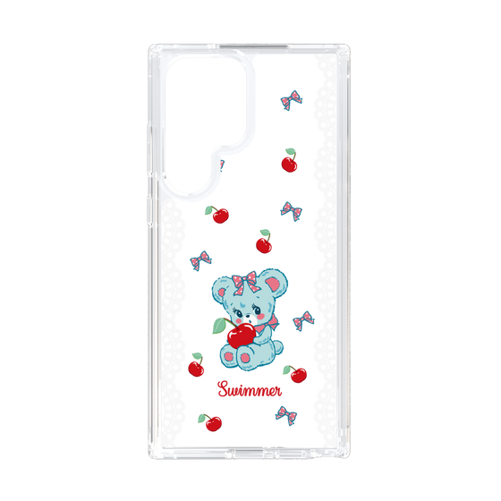 スリムプロテクションケース［ SWIMMER - チェリー - ハグリー ］