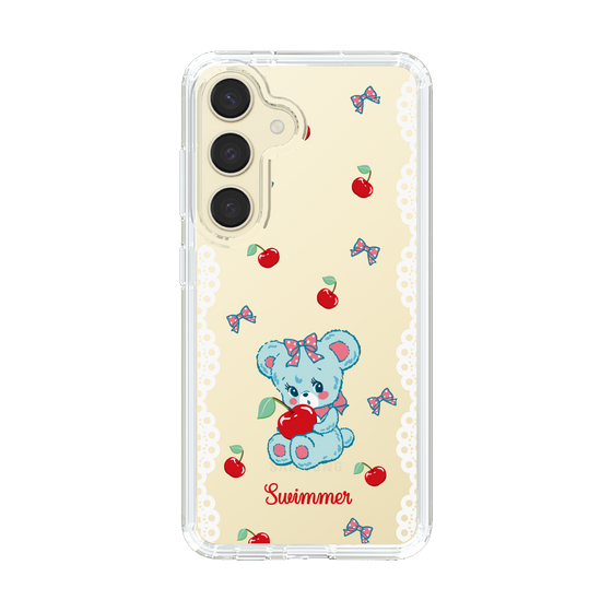 スリムプロテクションケース［ SWIMMER - チェリー - ハグリー ］