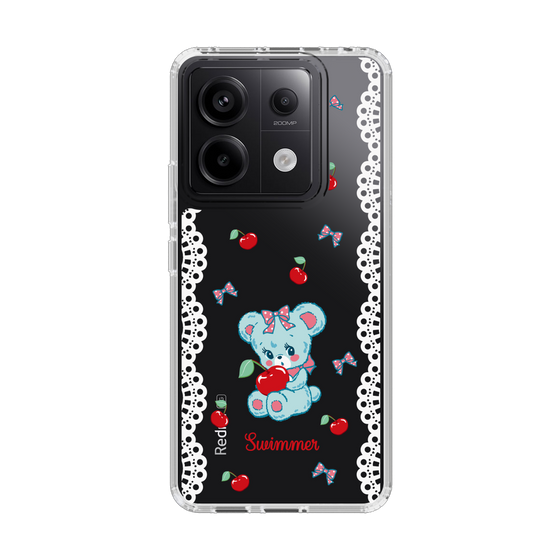 スリムプロテクションケース［ SWIMMER - チェリー - ハグリー ］