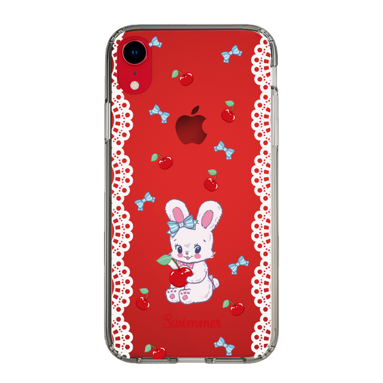 スリムプロテクションケース［ SWIMMER - チェリー - リバニー ］