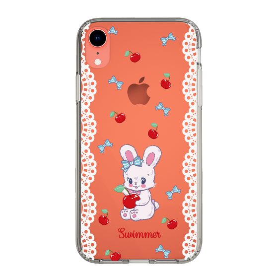 スリムプロテクションケース［ SWIMMER - チェリー - リバニー ］