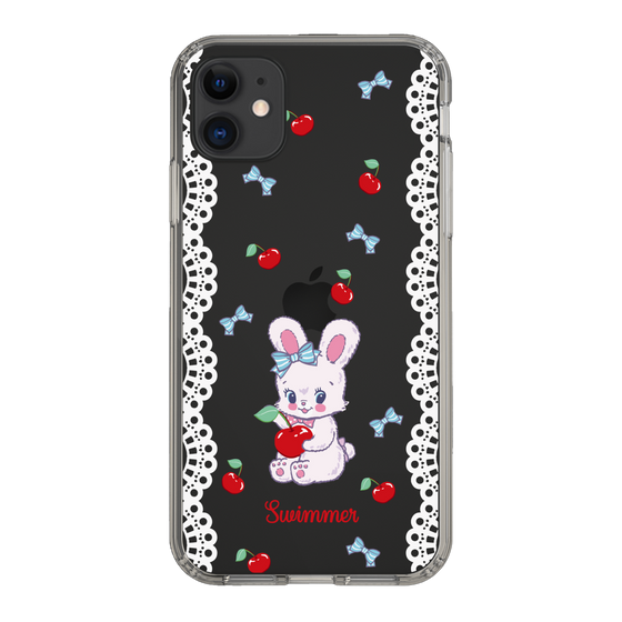 スリムプロテクションケース［ SWIMMER - チェリー - リバニー ］