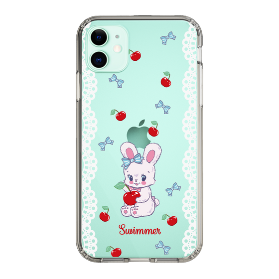 スリムプロテクションケース［ SWIMMER - チェリー - リバニー ］