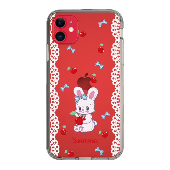 スリムプロテクションケース［ SWIMMER - チェリー - リバニー ］