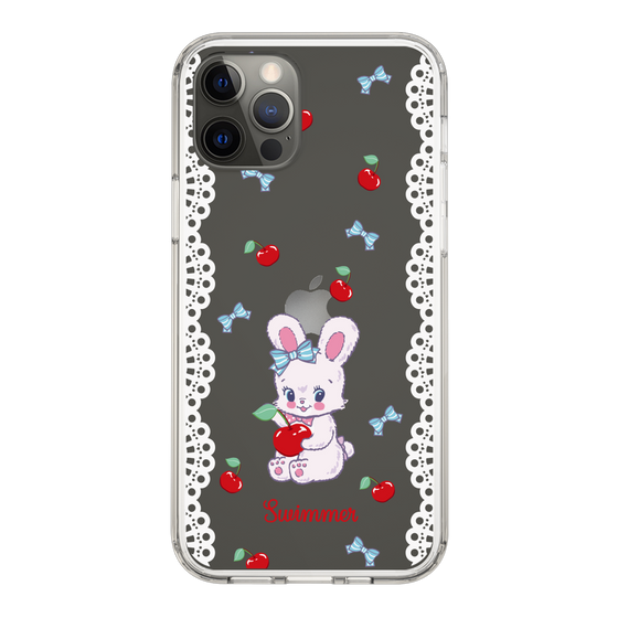 スリムプロテクションケース［ SWIMMER - チェリー - リバニー ］