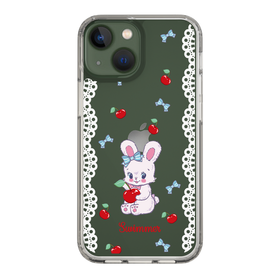 スリムプロテクションケース［ SWIMMER - チェリー - リバニー ］