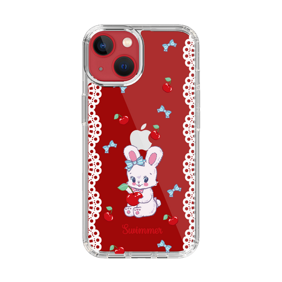 スリムプロテクションケース［ SWIMMER - チェリー - リバニー ］