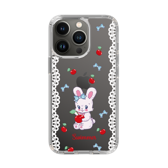 スリムプロテクションケース［ SWIMMER - チェリー - リバニー ］