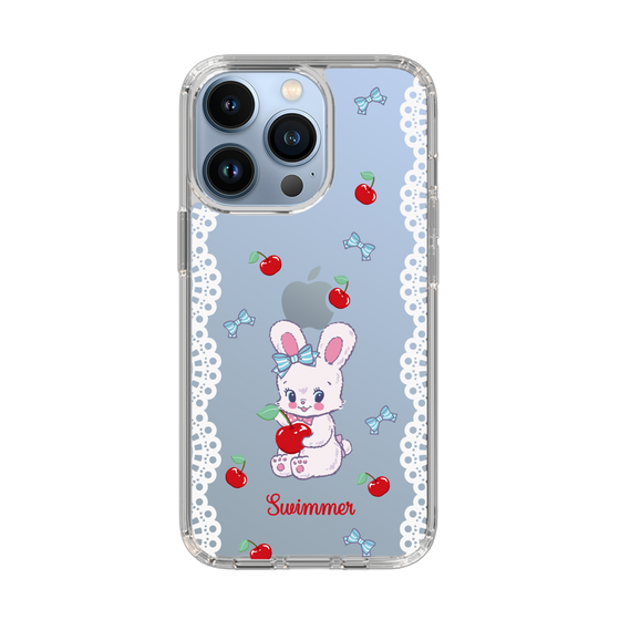 スリムプロテクションケース［ SWIMMER - チェリー - リバニー ］