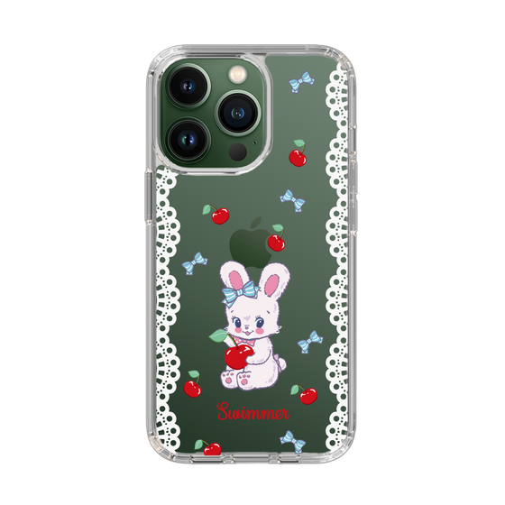 スリムプロテクションケース［ SWIMMER - チェリー - リバニー ］