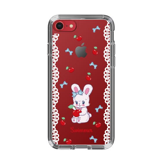 スリムプロテクションケース［ SWIMMER - チェリー - リバニー ］