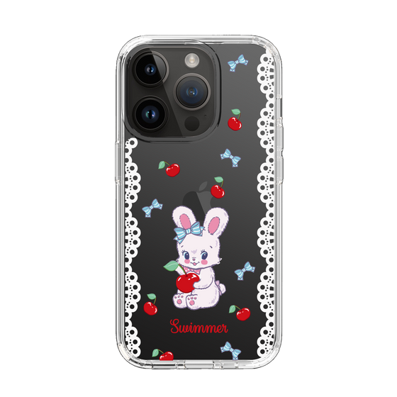 スリムプロテクションケース［ SWIMMER - チェリー - リバニー ］