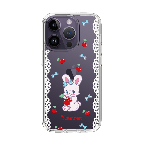 スリムプロテクションケース［ SWIMMER - チェリー - リバニー ］