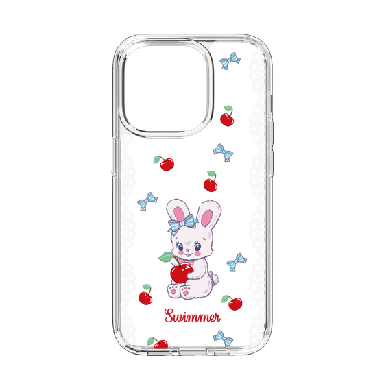 スリムプロテクションケース［ SWIMMER - チェリー - リバニー ］