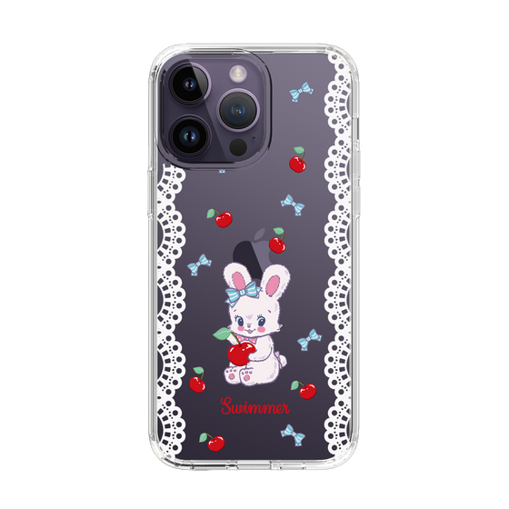 スリムプロテクションケース［ SWIMMER - チェリー - リバニー ］