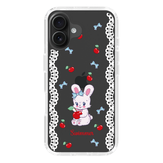 スリムプロテクションケース［ SWIMMER - チェリー - リバニー ］