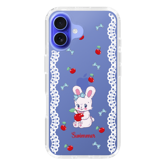 スリムプロテクションケース［ SWIMMER - チェリー - リバニー ］