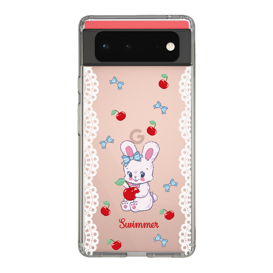 スリムプロテクションケース［ SWIMMER - チェリー - リバニー ］