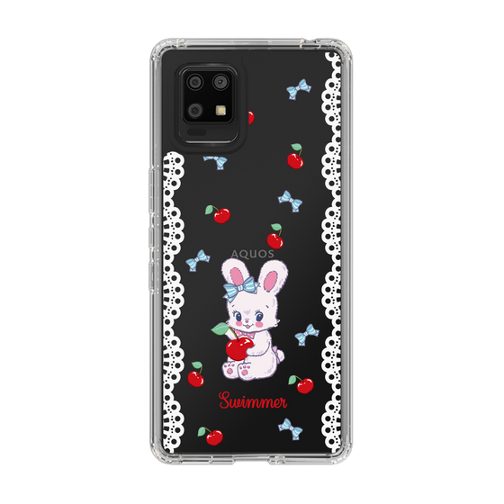 スリムプロテクションケース［ SWIMMER - チェリー - リバニー ］