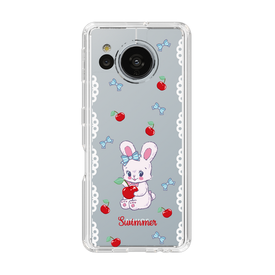 スリムプロテクションケース［ SWIMMER - チェリー - リバニー ］