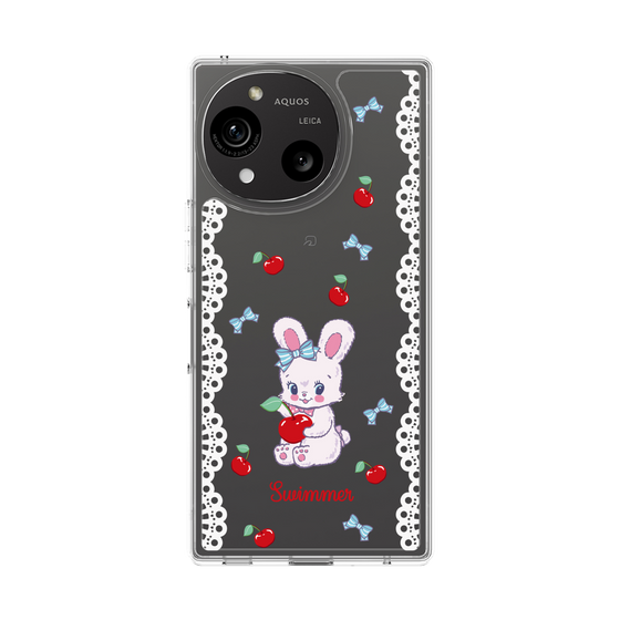 スリムプロテクションケース［ SWIMMER - チェリー - リバニー ］