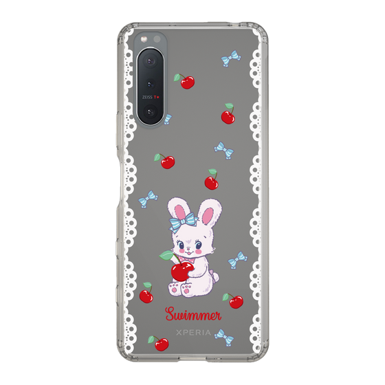 スリムプロテクションケース［ SWIMMER - チェリー - リバニー ］