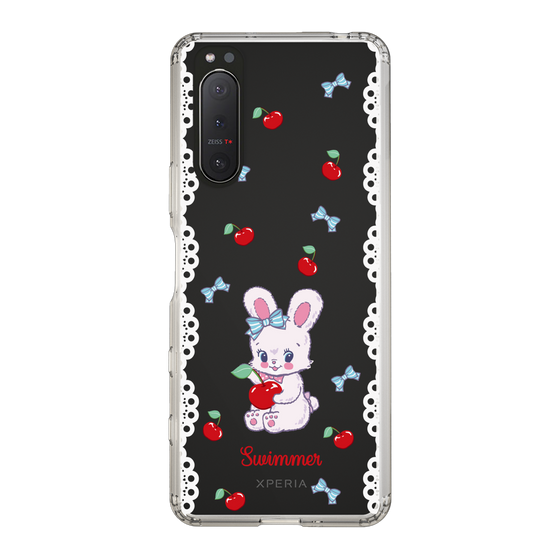 スリムプロテクションケース［ SWIMMER - チェリー - リバニー ］