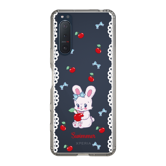 スリムプロテクションケース［ SWIMMER - チェリー - リバニー ］