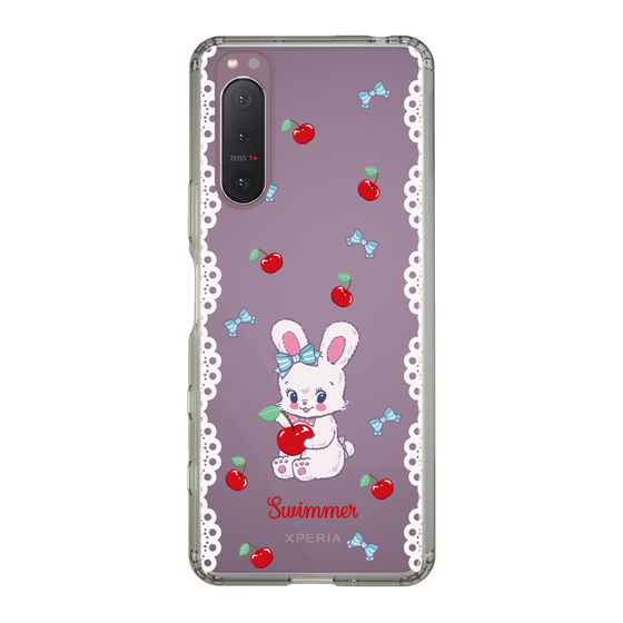 スリムプロテクションケース［ SWIMMER - チェリー - リバニー ］