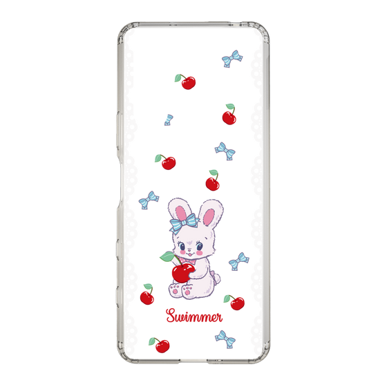 スリムプロテクションケース［ SWIMMER - チェリー - リバニー ］