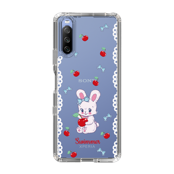 スリムプロテクションケース［ SWIMMER - チェリー - リバニー ］