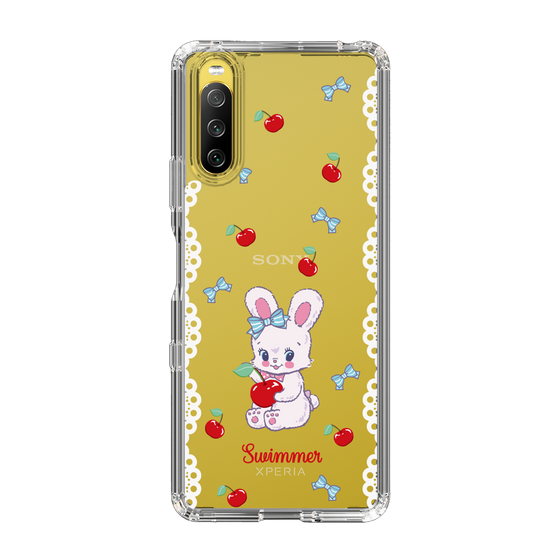 スリムプロテクションケース［ SWIMMER - チェリー - リバニー ］