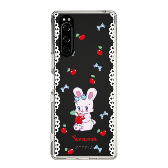 スリムプロテクションケース［ SWIMMER - チェリー - リバニー ］