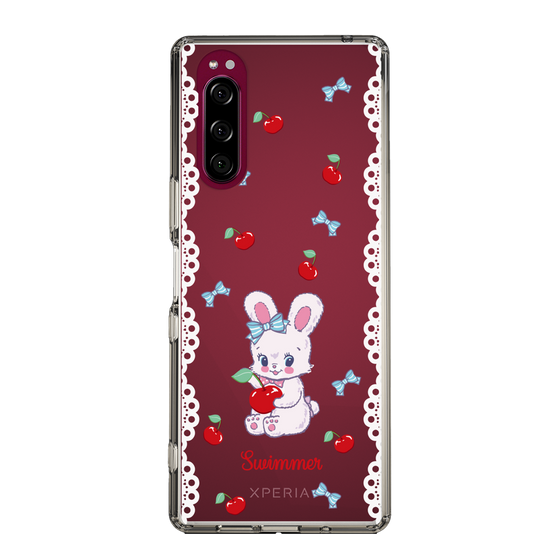 スリムプロテクションケース［ SWIMMER - チェリー - リバニー ］