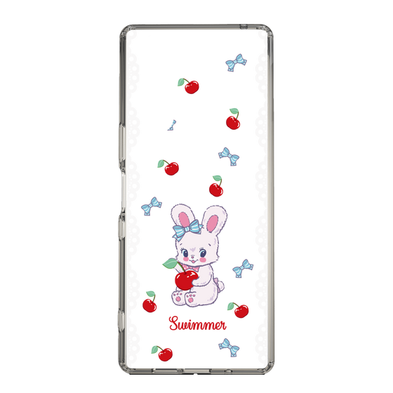 スリムプロテクションケース［ SWIMMER - チェリー - リバニー ］