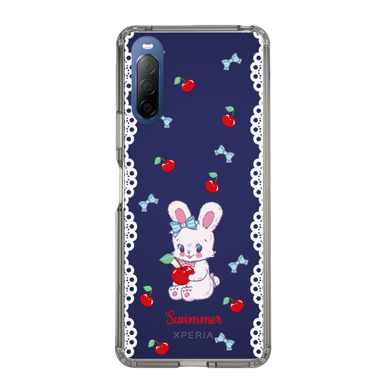 スリムプロテクションケース［ SWIMMER - チェリー - リバニー ］