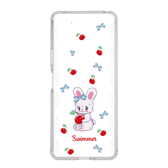 スリムプロテクションケース［ SWIMMER - チェリー - リバニー ］
