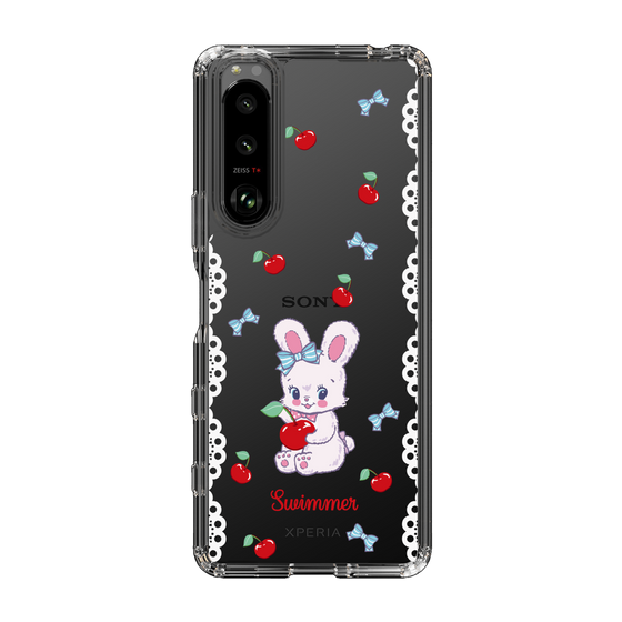 スリムプロテクションケース［ SWIMMER - チェリー - リバニー ］