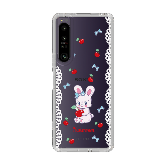 スリムプロテクションケース［ SWIMMER - チェリー - リバニー ］