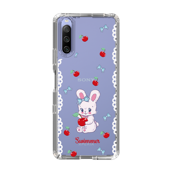 スリムプロテクションケース［ SWIMMER - チェリー - リバニー ］