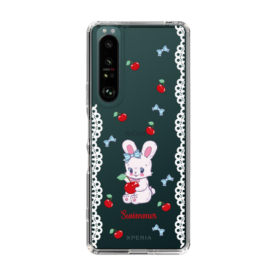 スリムプロテクションケース［ SWIMMER - チェリー - リバニー ］