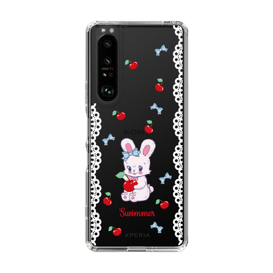 スリムプロテクションケース［ SWIMMER - チェリー - リバニー ］