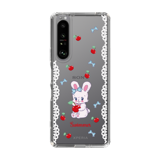 スリムプロテクションケース［ SWIMMER - チェリー - リバニー ］